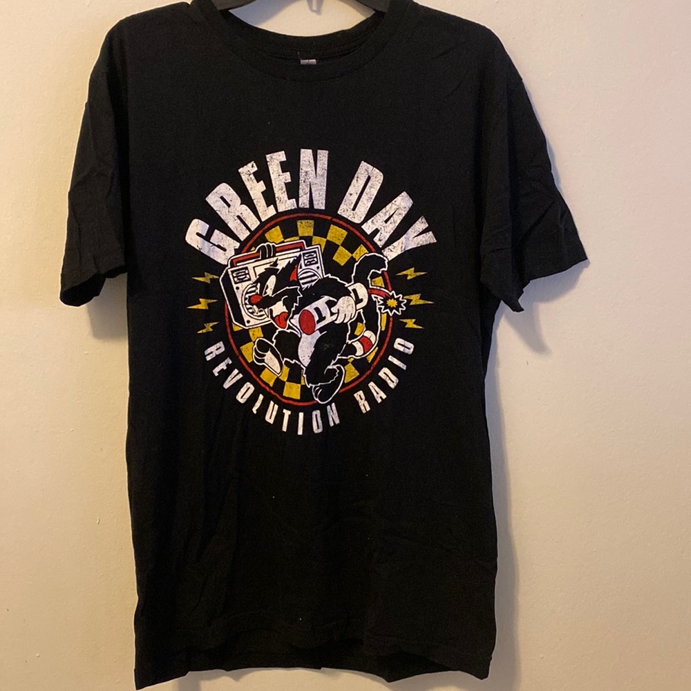 Green Day Revolution Radio Tour T Shirt